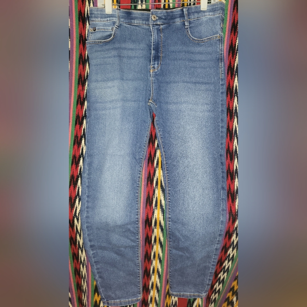 Curve Appeal Classic Denim Skinny Jeans for Women Size US 12 EU 31